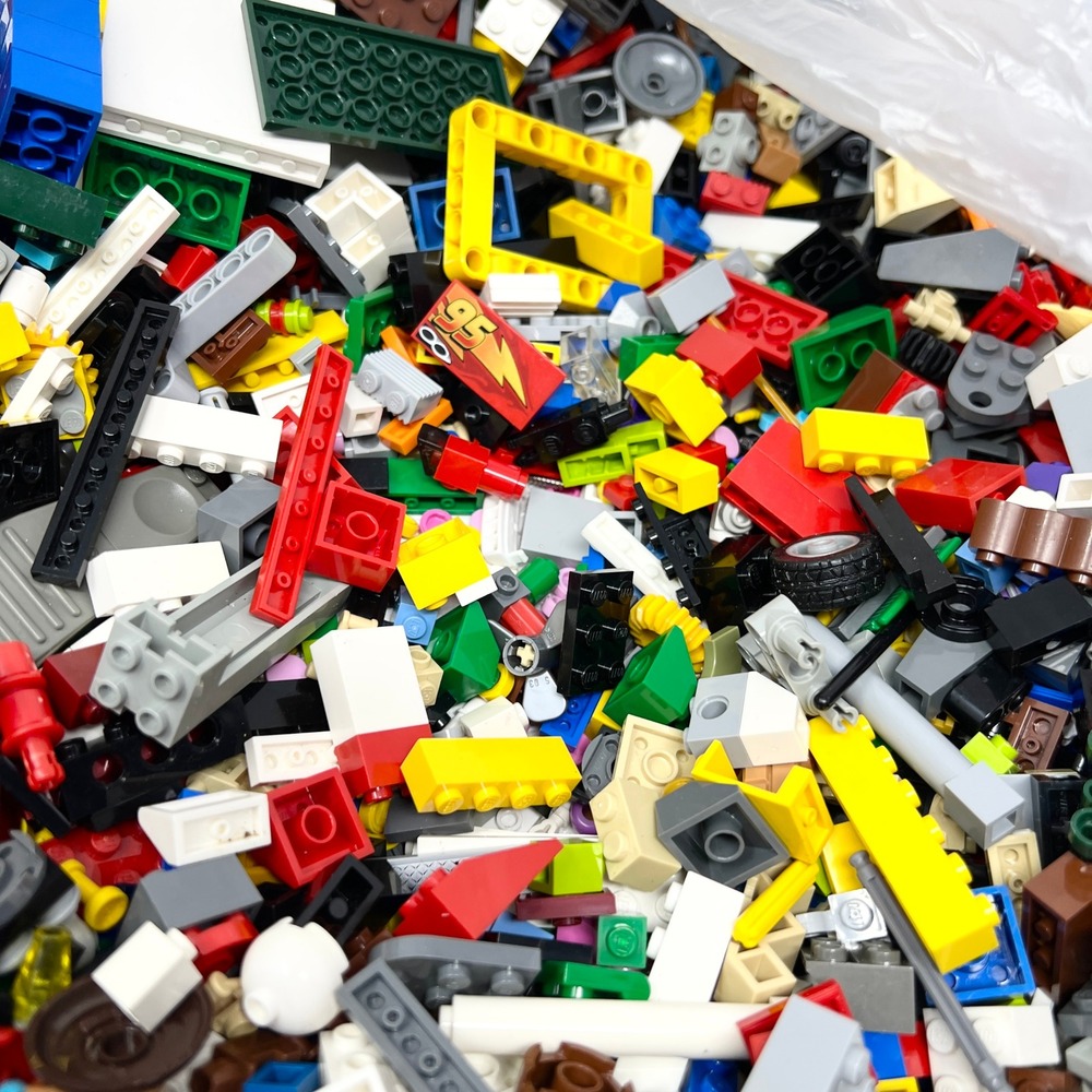 LEGO Bulk Mixed Bricks Plates 5lb Assorted Colors Specialty Parts Lot - Picture 4 of 8